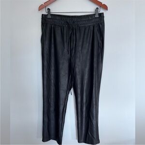 Maison D'Amélie Black Drawstring
Shiny Pants Size M